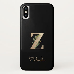 Case-Mate iPhone Case LETTRE MONOGRAPHIQUE BOtanique Élégante Z