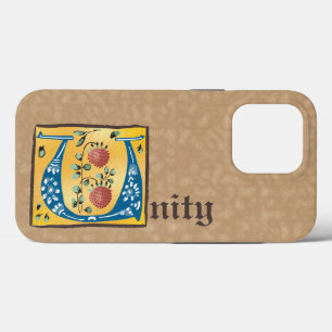 Case-Mate iPhone Case LETTRE MOYENNE Florale Illuminée U MONO