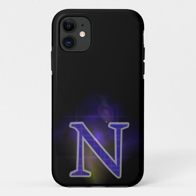 Coques Case-Mate iPhone Lettre N (Dos)