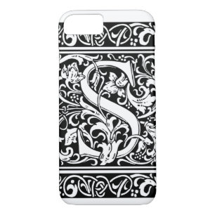 Coque Case-Mate Pour iPhone Lettre S Monogramme médiéval Art Nouveau