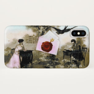 ETUI iPhone Case-Mate LETTRE VALENTINE ROMANTIQUE, SCEAU DE CIRE ROUGE