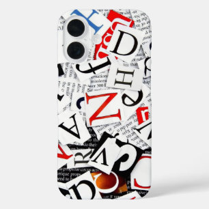 Coque Pour iPhone 16 Lettres