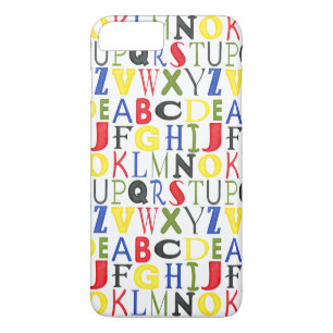 Coque iPhone 8 Plus/7 Plus Lettres de couleur vive de Megan Meagher