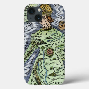 ETUI iPhone Case-Mate L'EUROPE EN TANT QUE REINE, 1588