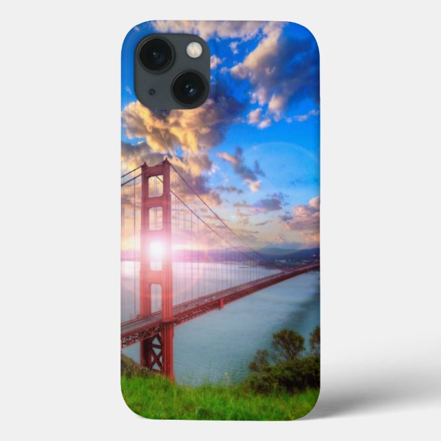 Coques Case-Mate iPhone Lever de soleil de Golden Gate (Verso)