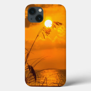 Coques Pour iPhone Lever du soleil dans l'herbe
