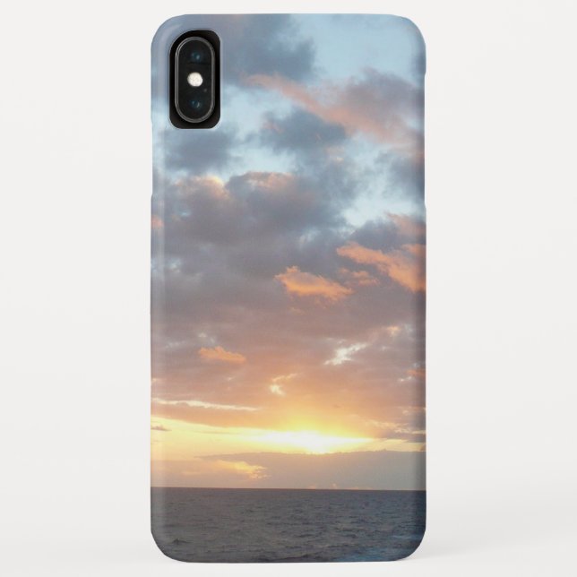 Coques Case-Mate iPhone Lever du soleil sur Sea I Pastel Seascape (Dos)