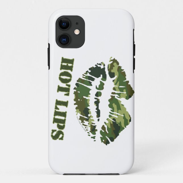 Coques Case-Mate iPhone Lèvres chaudes MASH (Dos)