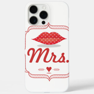 Coques iPhone 16 Pro Max Lèvres Mme Hipster Vintage Retro Bride