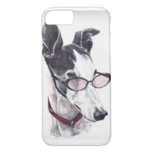 Coques Pour iPhone Lévrier dans le cas de l'iPhone 7 d'art de chien