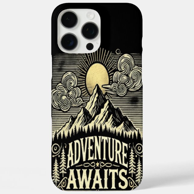 Coques Case-Mate iPhone L'exploration de la montagne vous attend dans ce d (Verso)