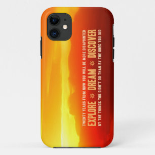 Coque iPhone 11 L'explorez. Rêve. Découvrez