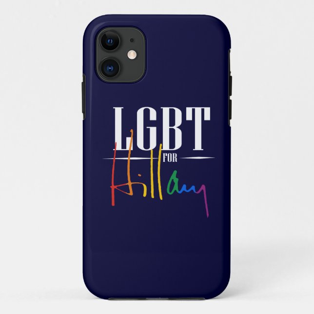 COQUES Case-Mate iPhone LGBT POUR HILLARY (Dos)