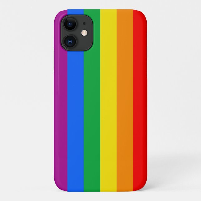 Coques Case-Mate iPhone LGBTQ+ Arc-en-ciel (Dos)