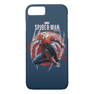 Case-Mate iPhone Case L'homme-araignée de Marvel Web Swing Street Art