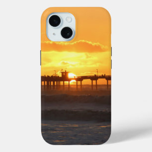 Coque Pour iPhone 15 L'homologue californien au coucher du soleil