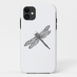 Coque iPhone 11 Libellule dans le style