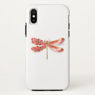 Case-Mate iPhone Case Libellule fleur avec bijoux sakura