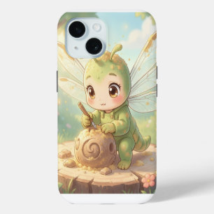 Coque Pour iPhone 15 Libellule – Nectar stellaire de la nuit silencieus