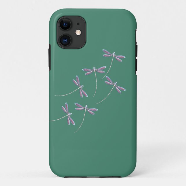 Coques Case-Mate iPhone Libellules en vol (Dos)