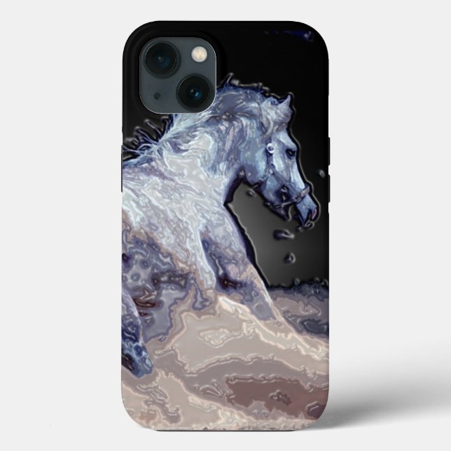 Coques Case-Mate iPhone Liberté - Cheval Coureur (Verso)