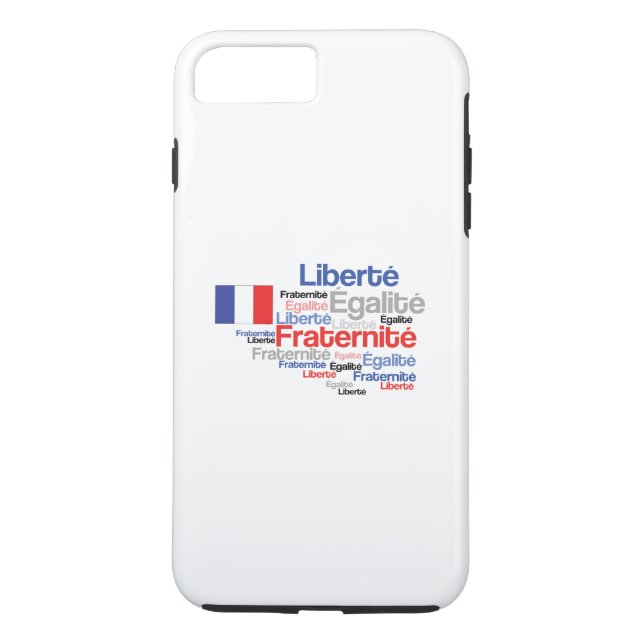Coques Case-Mate iPhone Liberté, Égalité, Fraternité - drapeau français de (Dos)