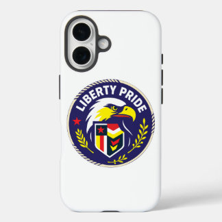 Coque Pour iPhone 16 Liberty Pride Eagle Emblem Phone Case – Patriotic