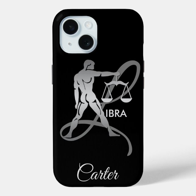 Coques Case-Mate iPhone Libra ♎ - Symbole zodiaque (Verso)