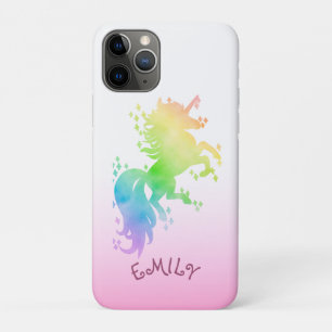 Case-Mate iPhone Case Licorne arc-en-ciel aquarelle magique mignonne