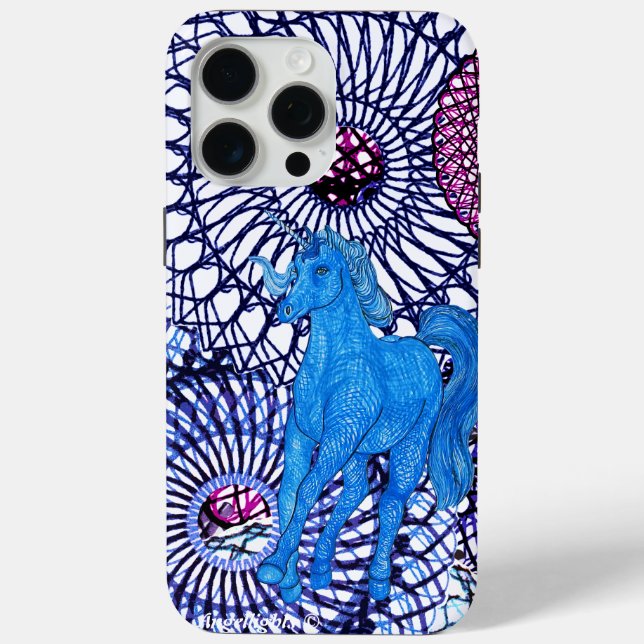 Coques Case-Mate iPhone Licorne invisible (Verso)