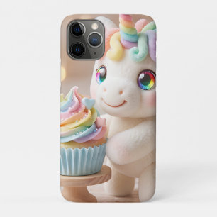 Case-Mate iPhone Case Licorne pastel avec gâteau de bonbons arc-en-ciel