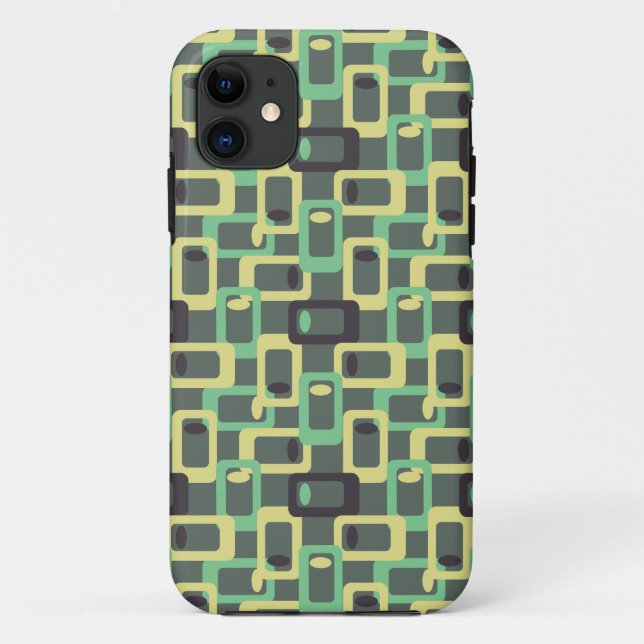 Coques Case-Mate iPhone Lien de chaîne grise (Dos)