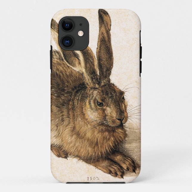 Coques Case-Mate iPhone Lièvres de jeunes d'Albrecht Durer (Dos)
