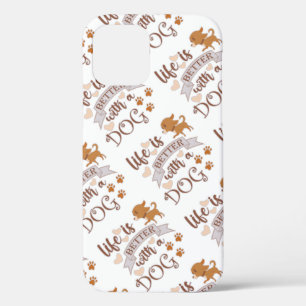 Case-Mate iPhone Case Life is Better With a Dog quote funny chihuahua