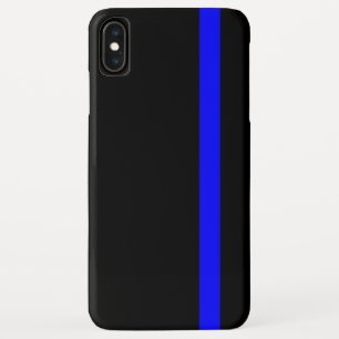 Case-Mate iPhone Case Ligne Bleue Mince Symbolique verticale
