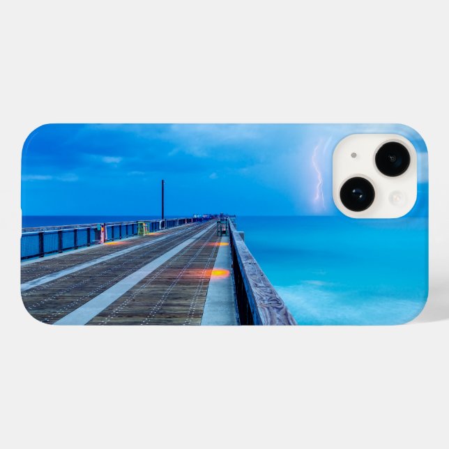 Coques Case-Mate iPhone Ligne de Navarre Beach (Verso (horizontal))