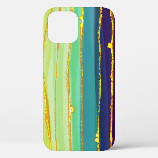 Case-Mate iPhone Case Lignes arc-en-ciel : composition de luxe abstraite