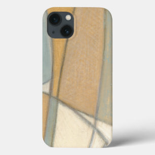 Etui iPhone 13 Lignes courbées et tons de terre coupés
