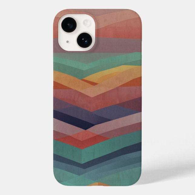 Coques Case-Mate iPhone Lignes de couleur (Verso)