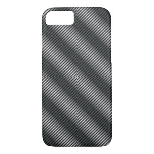 Etui iPhone Case-Mate Lignes de gris noir et blanc ultra minces