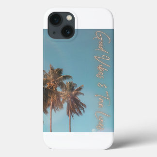 Case-Mate iPhone Case Lignes Good Vibes et Tan