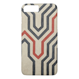 Case-Mate iPhone Case Lignes graphiques orange et bleu