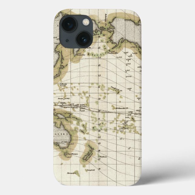 Coques Case-Mate iPhone lignes isodynamiques de présentation (Verso)