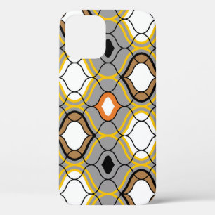 Case-Mate iPhone Case Lignes ondulées, motif géométrique transparent.