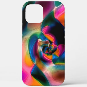 Case-Mate iPhone Case Lignes torsadées abstraites de couleur en sculptur