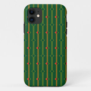 Case-Mate iPhone Case Lignes verticales Zigzag Livre vert numérique-7272