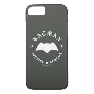 Coque iPhone 7 Ligue de Justice   Batman Retro Bat Emblem