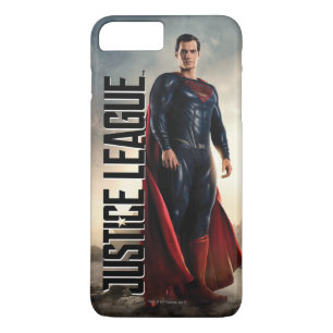 Coque iPhone 7 Plus Ligue de Justice   Superman Sur Le Champ De Batail