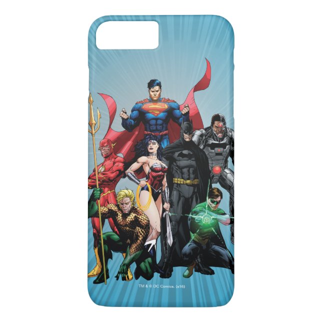 Coques Case-Mate iPhone Ligue de la justice - Groupe 2 (Dos)