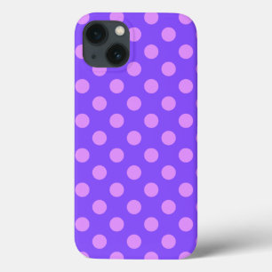 Case-Mate iPhone Case Lilac pois sur periwinkle Coque-Mate iPhone ca